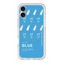 スリムプロテクションプレミアムケース with MagSafe［ BLUE-Ramune soda ］