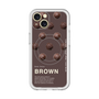 スリムプロテクションプレミアムケース with MagSafe［ BROWN-Chocolate ］