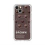スリムプロテクションプレミアムケース with MagSafe［ BROWN-Chocolate ］