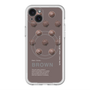 スリムプロテクションプレミアムケース with MagSafe［ BROWN-Chocolate ］