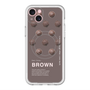 スリムプロテクションプレミアムケース with MagSafe［ BROWN-Chocolate ］
