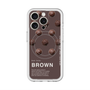 スリムプロテクションプレミアムケース with MagSafe［ BROWN-Chocolate ］