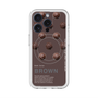 スリムプロテクションプレミアムケース with MagSafe［ BROWN-Chocolate ］