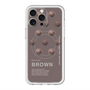 スリムプロテクションプレミアムケース with MagSafe［ BROWN-Chocolate ］
