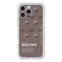 スリムプロテクションプレミアムケース with MagSafe［ BROWN-Chocolate ］
