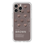 スリムプロテクションプレミアムケース with MagSafe［ BROWN-Chocolate ］