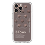 スリムプロテクションプレミアムケース with MagSafe［ BROWN-Chocolate ］