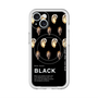 スリムプロテクションプレミアムケース with MagSafe［ BLACK-Oyster ］