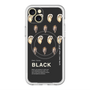 スリムプロテクションプレミアムケース with MagSafe［ BLACK-Oyster ］