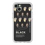 スリムプロテクションプレミアムケース with MagSafe［ BLACK-Oyster ］