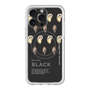 スリムプロテクションプレミアムケース with MagSafe［ BLACK-Oyster ］