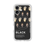 スリムプロテクションプレミアムケース with MagSafe［ BLACK-Oyster ］