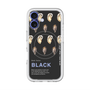 スリムプロテクションプレミアムケース with MagSafe［ BLACK-Oyster ］