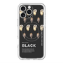 スリムプロテクションプレミアムケース with MagSafe［ BLACK-Oyster ］