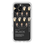 スリムプロテクションプレミアムケース with MagSafe［ BLACK-Oyster ］