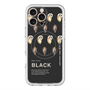 スリムプロテクションプレミアムケース with MagSafe［ BLACK-Oyster ］