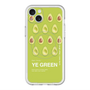 スリムプロテクションプレミアムケース with MagSafe［ YE GREEN-Avocado ］