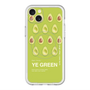 スリムプロテクションプレミアムケース with MagSafe［ YE GREEN-Avocado ］