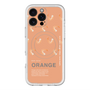 スリムプロテクションプレミアムケース with MagSafe［ ORANGE-Shrimp ］