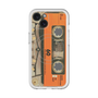 スリムプロテクションプレミアムケース with MagSafe［ RETORO CASSETTE TAPE - Skeleton Orange ］