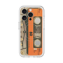 スリムプロテクションプレミアムケース with MagSafe［ RETORO CASSETTE TAPE - Skeleton Orange ］