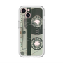 スリムプロテクションプレミアムケース with MagSafe［ RETORO CASSETTE TAPE - Skeleton Blue ］