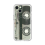 スリムプロテクションプレミアムケース with MagSafe［ RETORO CASSETTE TAPE - Skeleton Blue ］