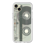 スリムプロテクションプレミアムケース with MagSafe［ RETORO CASSETTE TAPE - Skeleton Blue ］