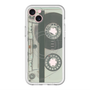 スリムプロテクションプレミアムケース with MagSafe［ RETORO CASSETTE TAPE - Skeleton Blue ］