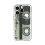 スリムプロテクションプレミアムケース with MagSafe［ RETORO CASSETTE TAPE - Skeleton Blue ］