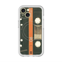 スリムプロテクションプレミアムケース with MagSafe［ RETORO CASSETTE TAPE - Opacity Black ］