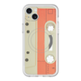 スリムプロテクションプレミアムケース with MagSafe［ RETORO CASSETTE TAPE - Opacity White ］