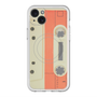 スリムプロテクションプレミアムケース with MagSafe［ RETORO CASSETTE TAPE - Opacity White ］