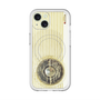スリムプロテクションプレミアムケース with MagSafe［ RETORO RADIO - White ］