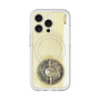 スリムプロテクションプレミアムケース with MagSafe［ RETORO RADIO - White ］