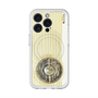 スリムプロテクションプレミアムケース with MagSafe［ RETORO RADIO - White ］