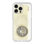 スリムプロテクションプレミアムケース with MagSafe［ RETORO RADIO - White ］