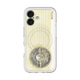 スリムプロテクションプレミアムケース with MagSafe［ RETORO RADIO - White ］