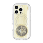 スリムプロテクションプレミアムケース with MagSafe［ RETORO RADIO - White ］