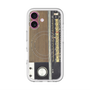 スリムプロテクションプレミアムケース with MagSafe［ RETORO RADIO - Black ］