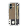 スリムプロテクションプレミアムケース with MagSafe［ RETORO RADIO - Black ］