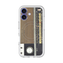 スリムプロテクションプレミアムケース with MagSafe［ RETORO RADIO - Black ］