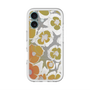 スリムプロテクションプレミアムケース with MagSafe［ y2k(Year2000) - Flower - Yellow Gray ］