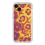 スリムプロテクションプレミアムケース with MagSafe［ y2k(Year2000) - Flower - Orange purple ］