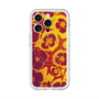 スリムプロテクションプレミアムケース with MagSafe［ y2k(Year2000) - Flower - Orange purple ］