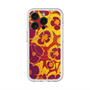 スリムプロテクションプレミアムケース with MagSafe［ y2k(Year2000) - Flower - Orange purple ］