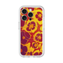 スリムプロテクションプレミアムケース with MagSafe［ y2k(Year2000) - Flower - Orange purple ］