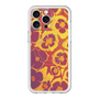 スリムプロテクションプレミアムケース with MagSafe［ y2k(Year2000) - Flower - Orange purple ］
