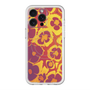 スリムプロテクションプレミアムケース with MagSafe［ y2k(Year2000) - Flower - Orange purple ］