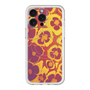 スリムプロテクションプレミアムケース with MagSafe［ y2k(Year2000) - Flower - Orange purple ］